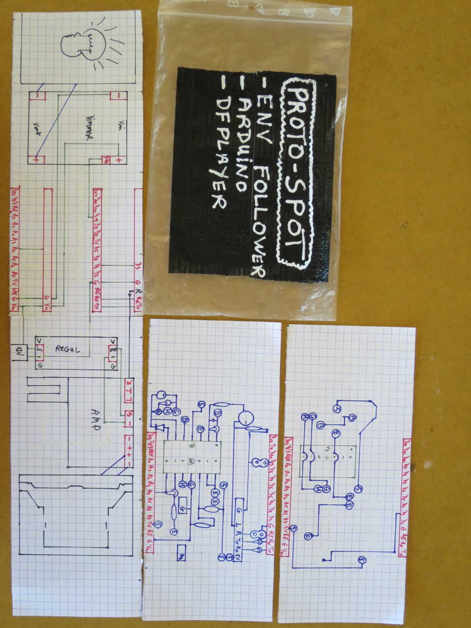 photo sliders schematic